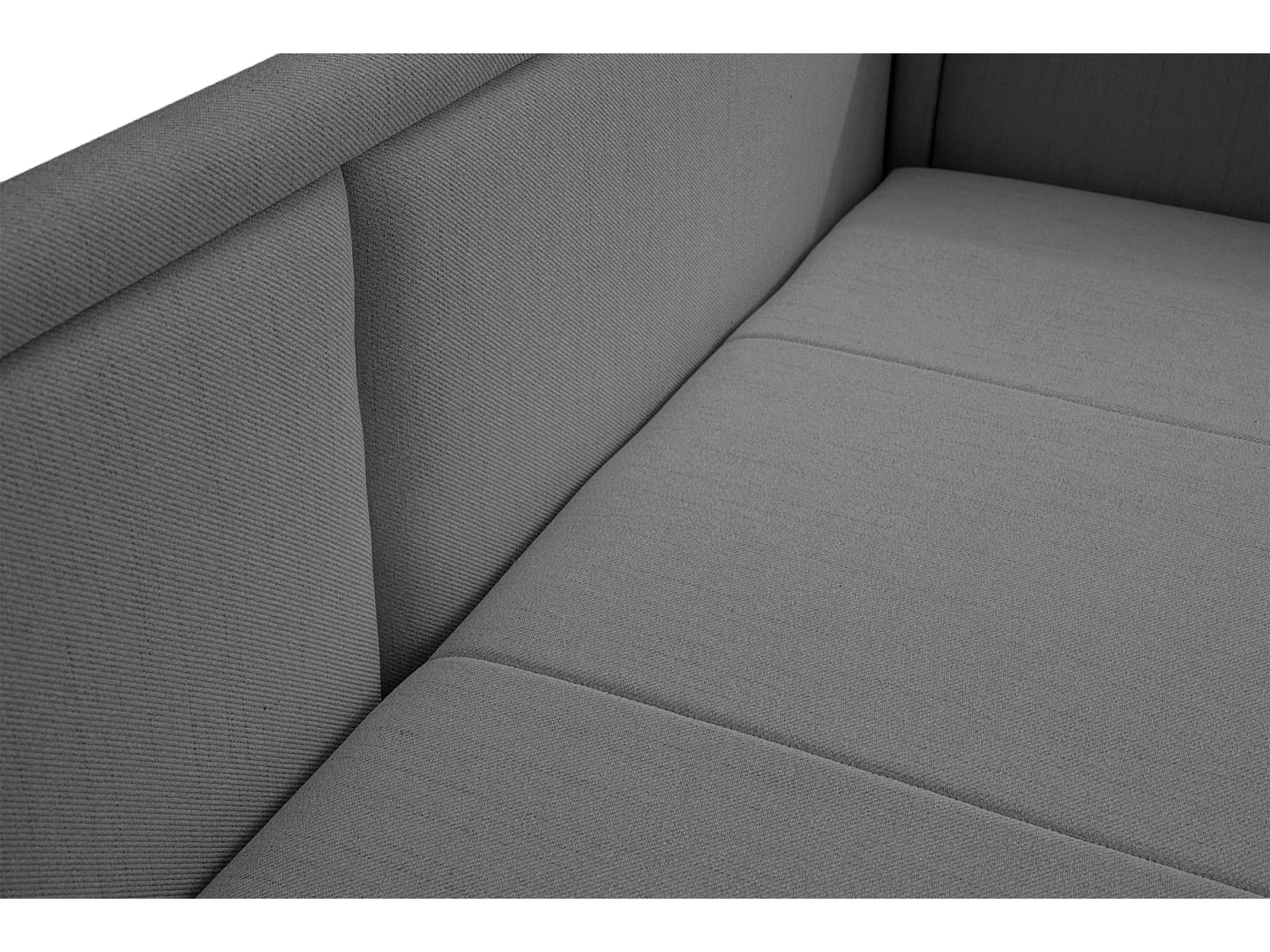 Lit ado avec rangement - gris foncé - CAPRILI