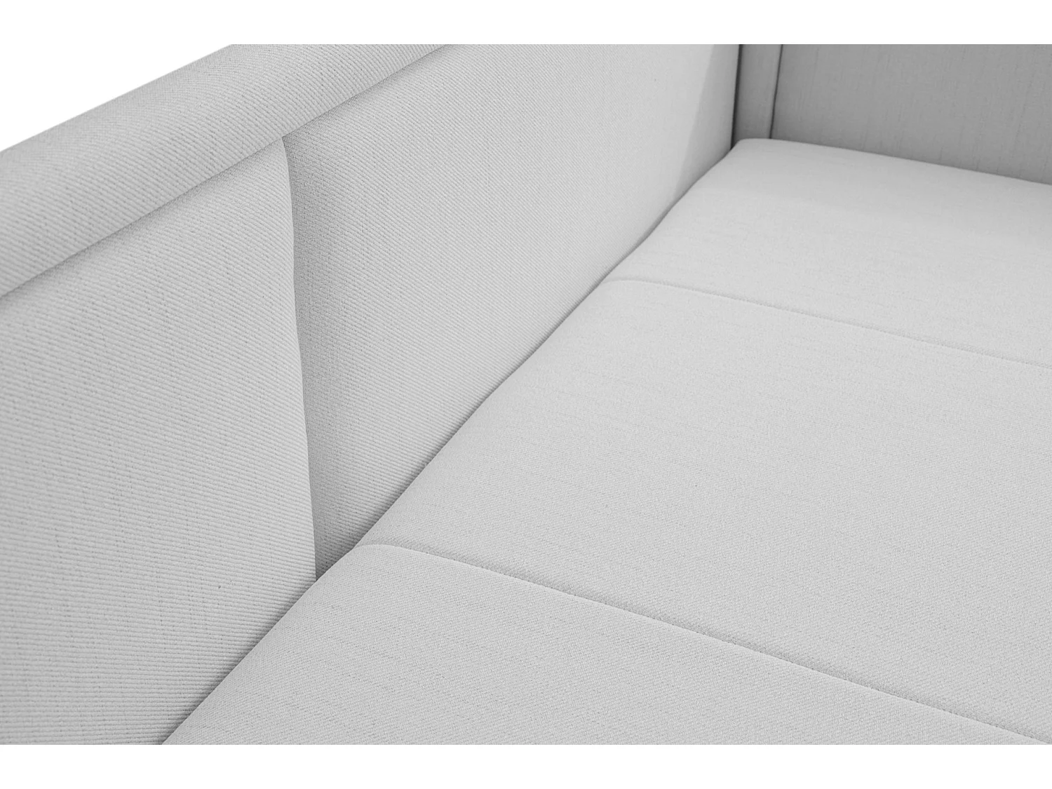 Lit ado avec rangement - gris clair - CAPRILI