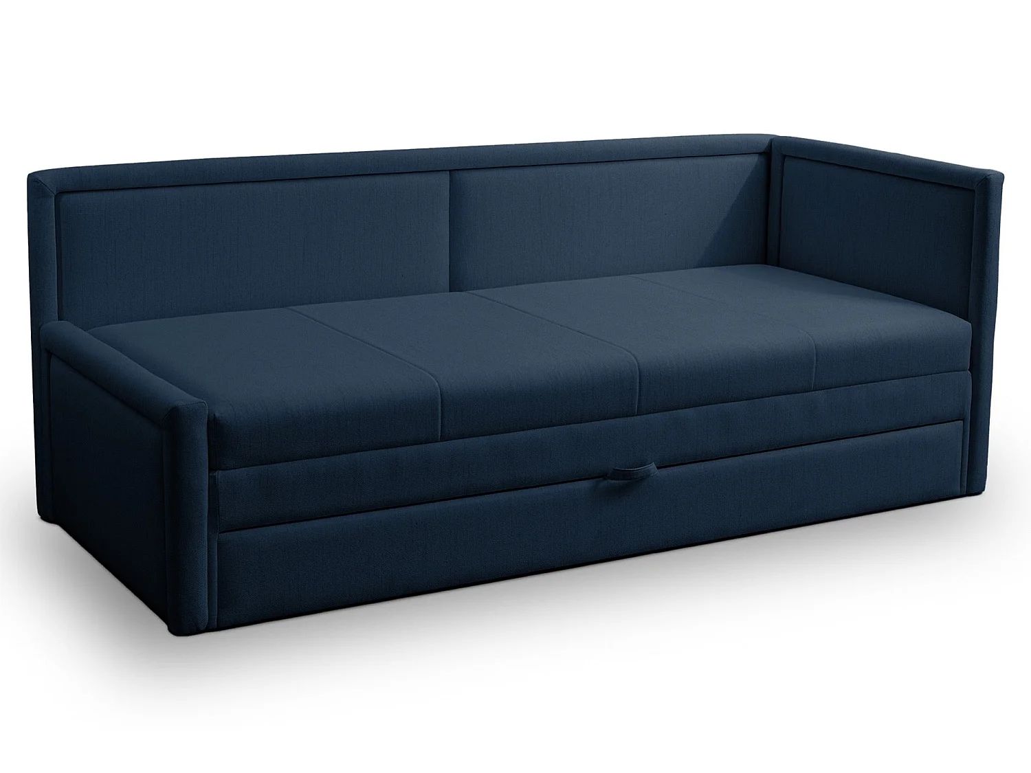 Lit ado avec rangement - bleu marine - CAPRILI