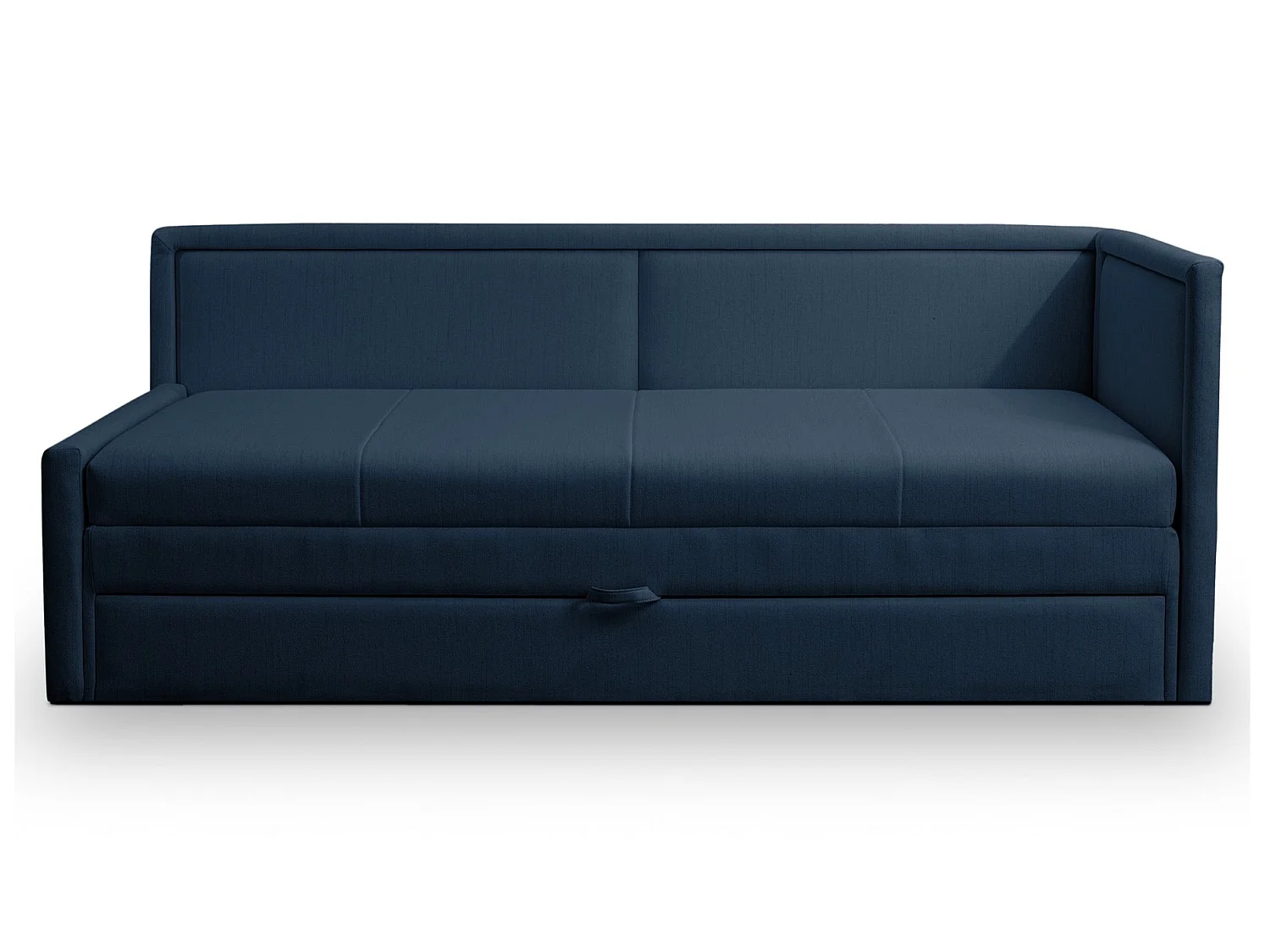 Lit ado avec rangement - bleu marine - CAPRILI
