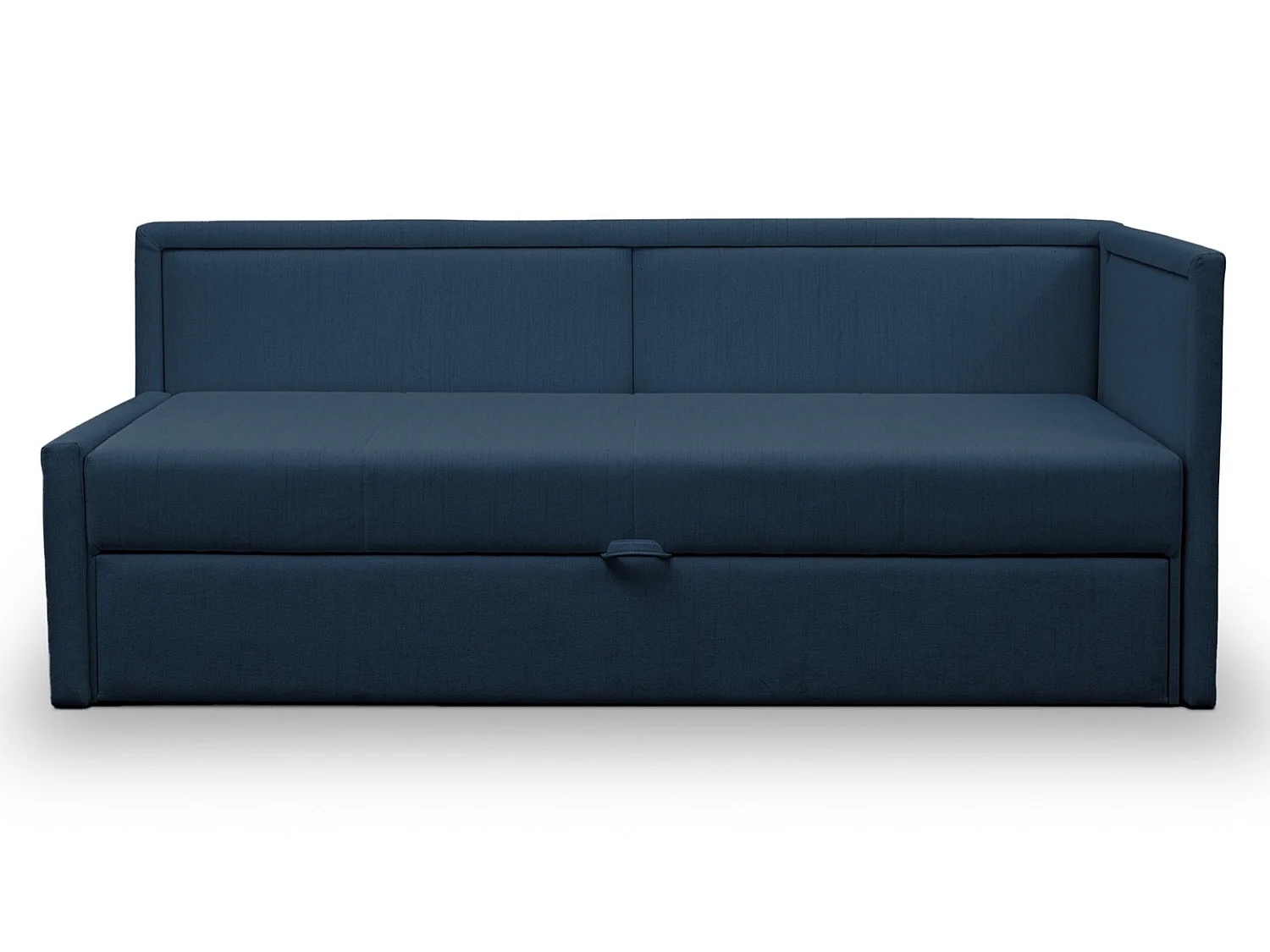 Lit gigogne pour adolescent - deux places - bleu marine - CAPRILI
