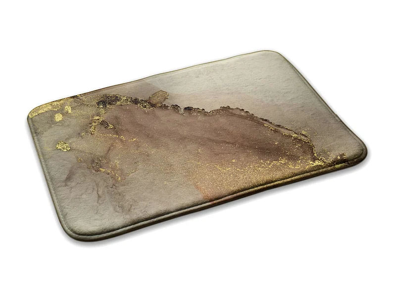 Tapis pour la chambre, 75x45 cm. Art abstrait. Tapis à la mode pour la chambre ou le salon.