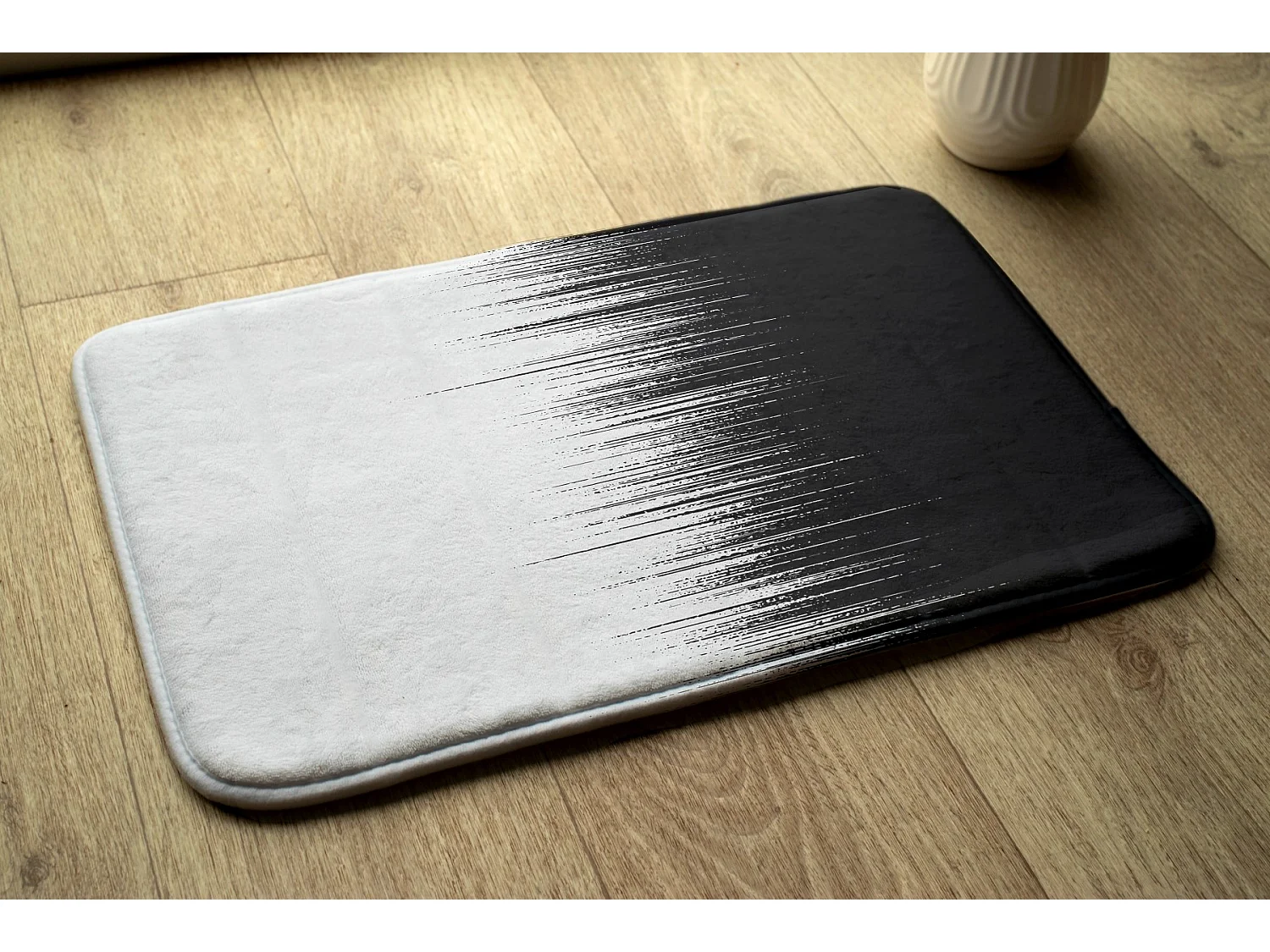 Tapis de chambre, 90x60 cm. Motif abstrait. Tapis tendance pour une chambre ou un salon.