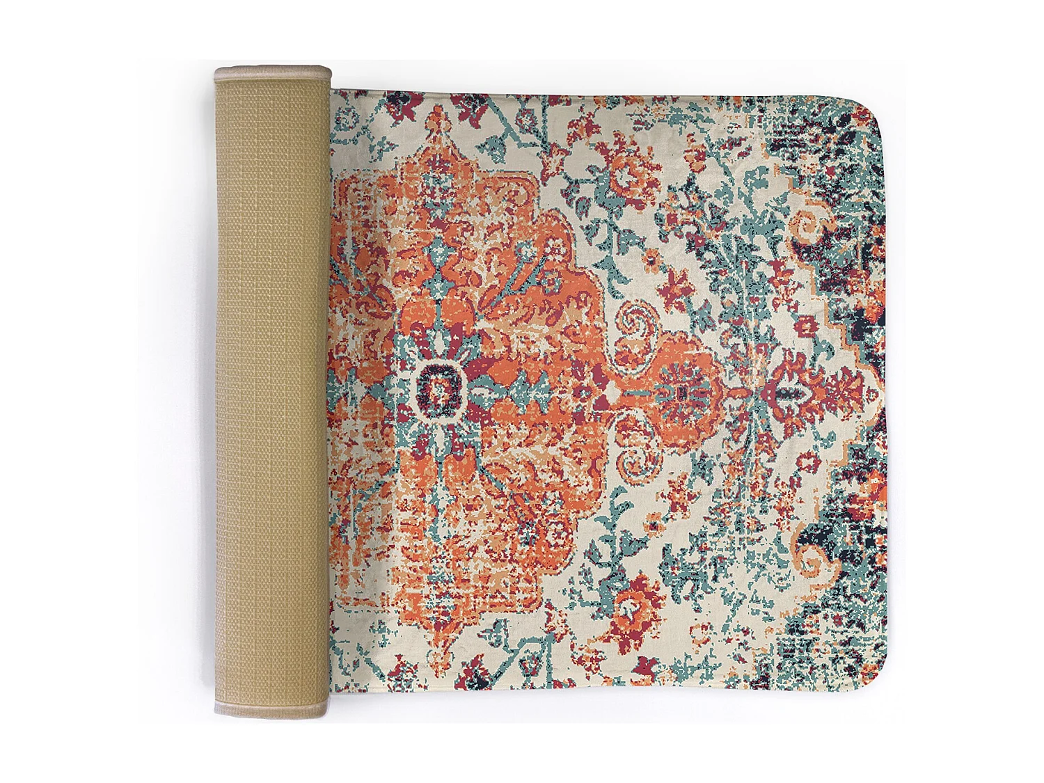 Tapis pour la chambre, 75x45 cm. Motif sur le tapis Tapis tendance pour la chambre ou le salon.