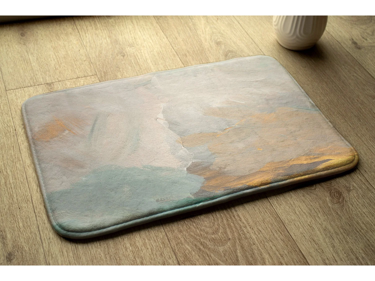 Tapis pour la chambre, 90x60 cm Image abstraite Tapis à la mode pour la chambre ou le salon.