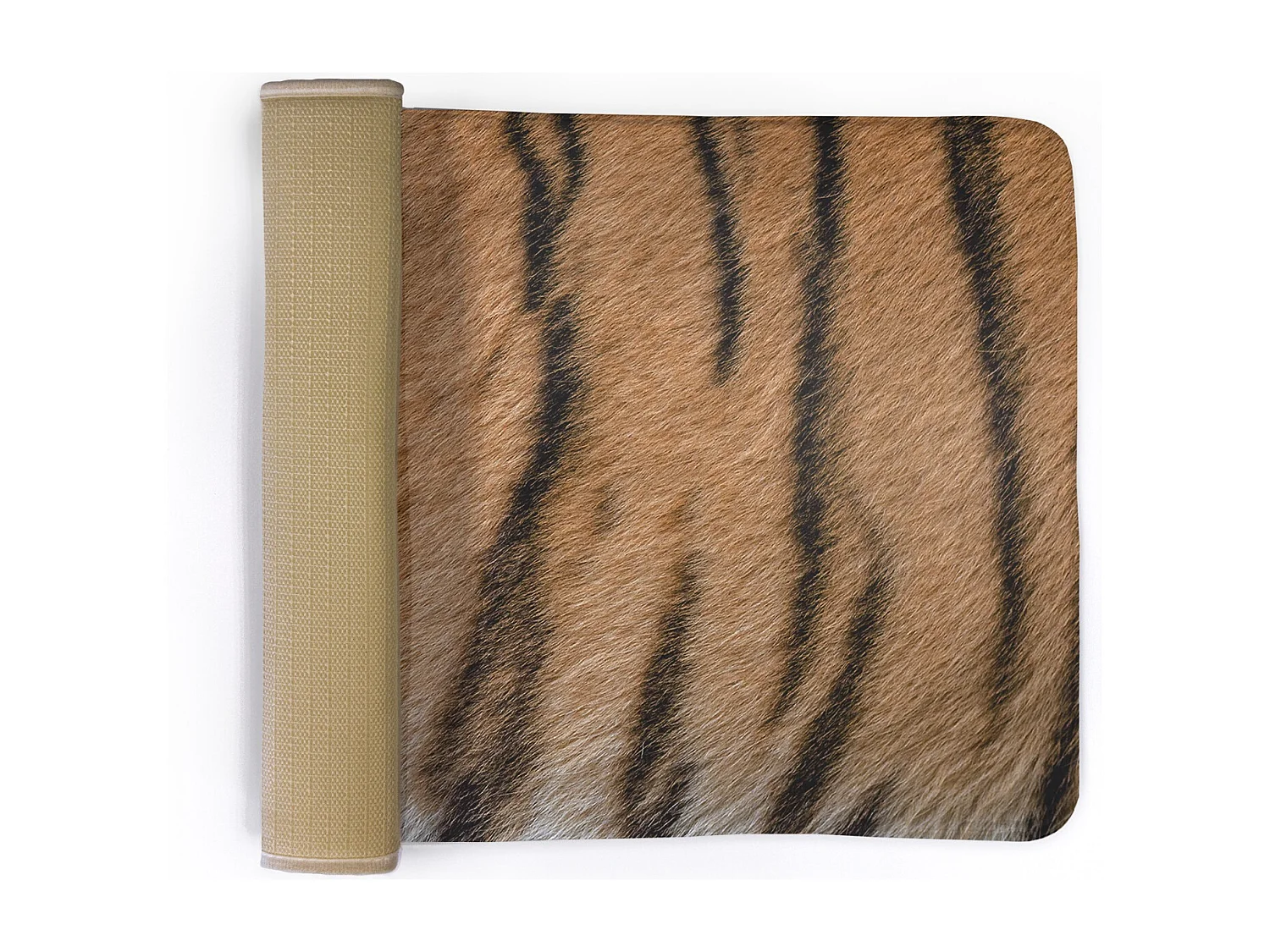 Tapis de chambre, 75x45 cm Fourrure de Tigre Tapis tendance pour une chambre ou un salon.