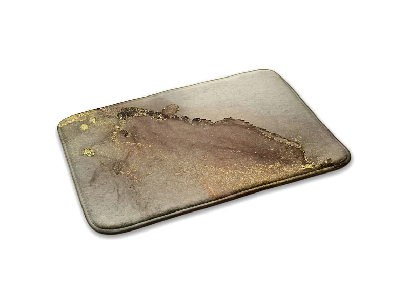 Teppich für das Schlafzimmer, 90x60 cm. Abstrakte Kunst. Modischer Teppich für Schlafzimmer oder Wohnzimmer.