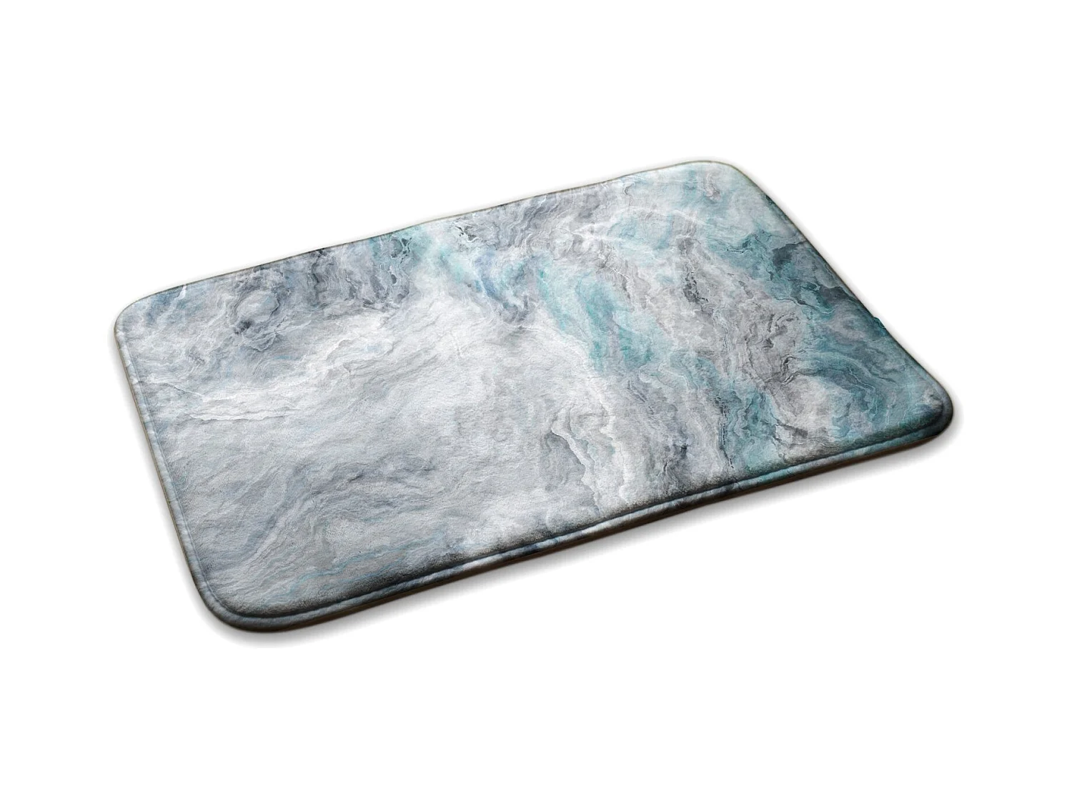 Tapis de chambre à coucher, 90x60 cm Motif marbre Tapis à la mode pour une chambre ou un salon.