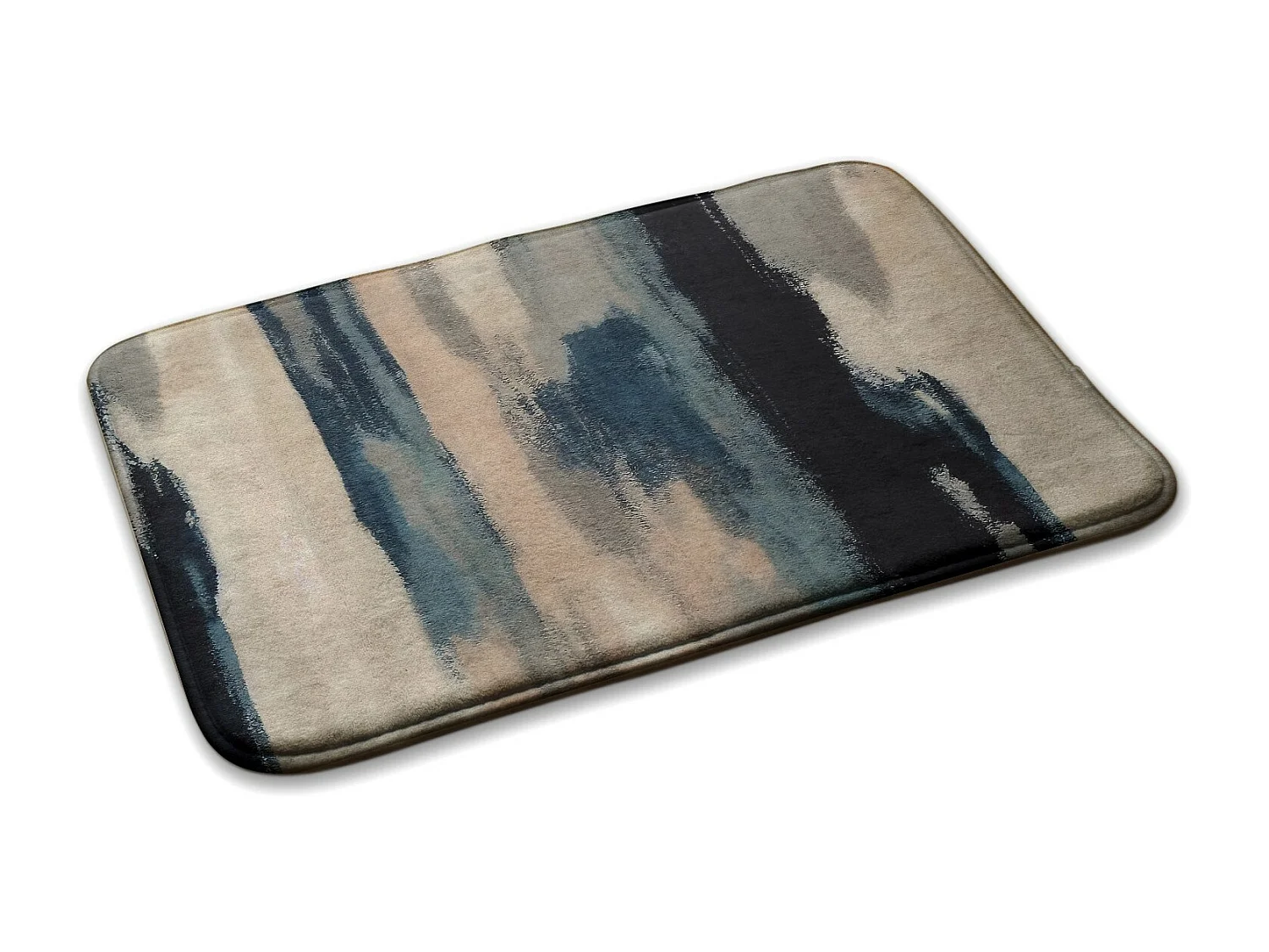 Tapis de chambre, 90x60 cm. Motif abstrait. Tapis tendance pour une chambre ou un salon.