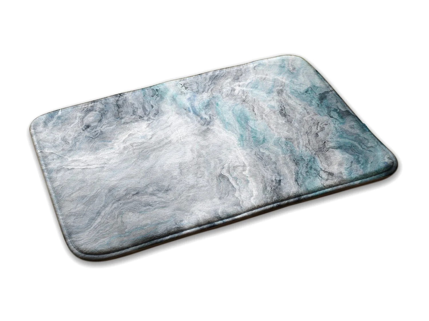 Tapis de chambre à coucher, 75x45 cm Motif marbre Tapis à la mode pour une chambre ou un salon.