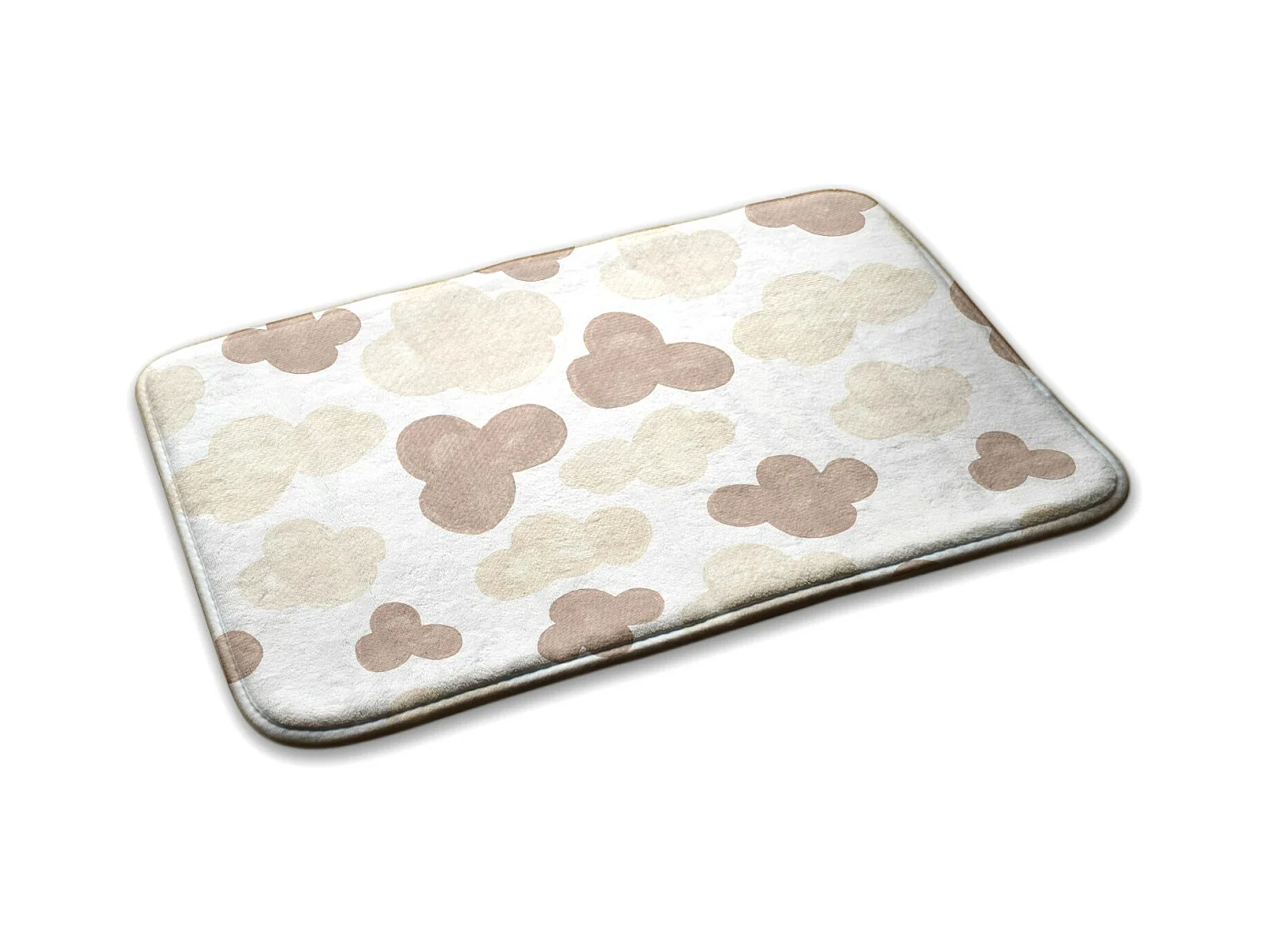 Tappeto per bambini, 90x60 cm Nuvole sulla carta da parati Tappeto per bambini, per la cameretta dei bambini