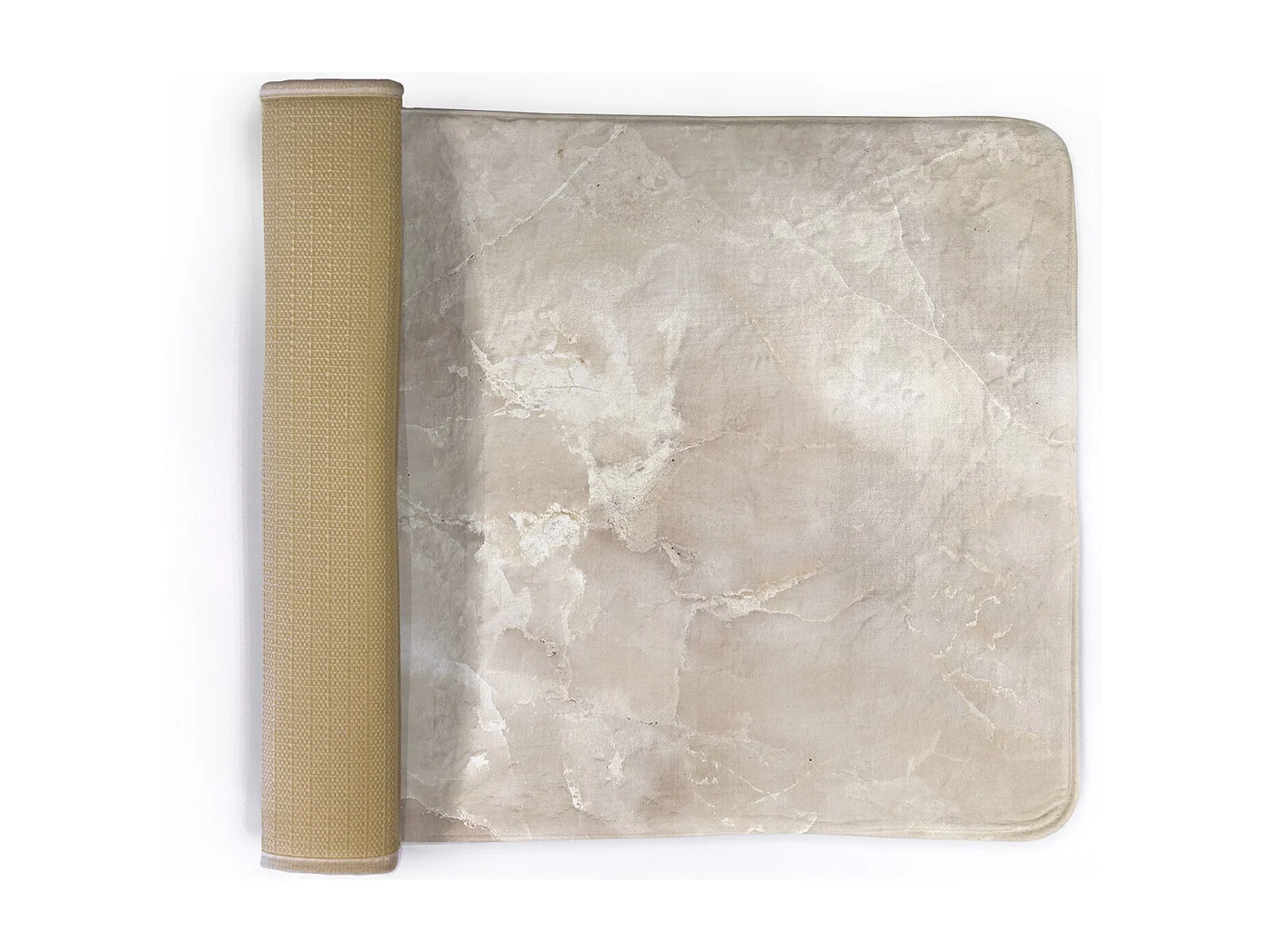 Tapis pour la chambre, 75x45 cm, surface en marbre. Tapis tendance pour la chambre ou le salon.