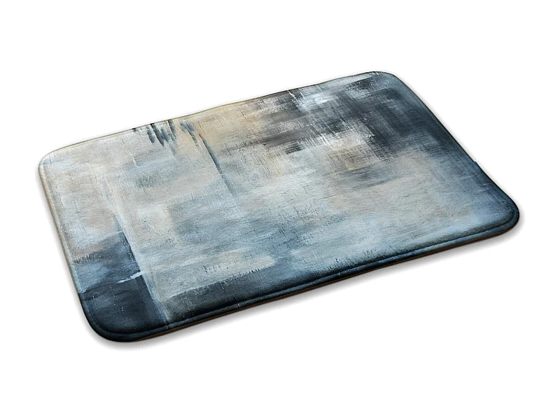 Teppich für das Schlafzimmer, 90x60 cm Abstraktes Bild Modischer Teppich für das Schlafzimmer oder Wohnzimmer.