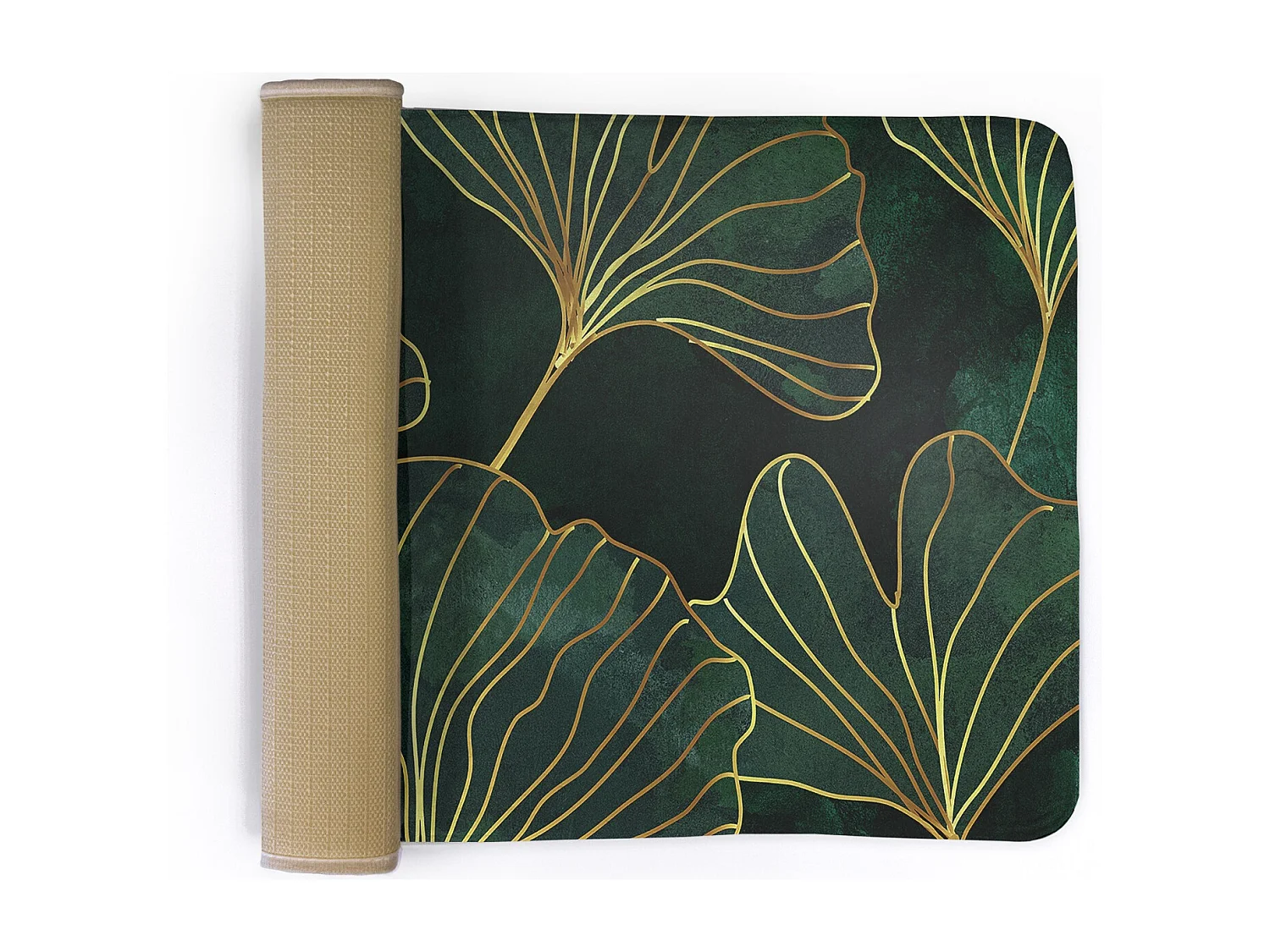 Tapis de chambre, 75x45 cm Feuilles de GinkgoUn tapis tendance pour une chambre ou un salon