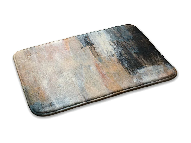 Teppich für das Schlafzimmer, 90x60 cm Abstraktes Bild Modischer Teppich für das Schlafzimmer oder Wohnzimmer.