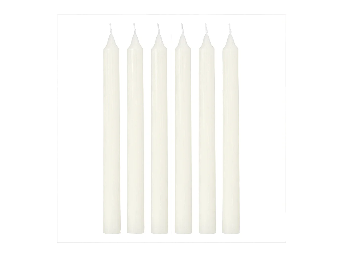 Bougies pour Chandelier Rustic - Blanc