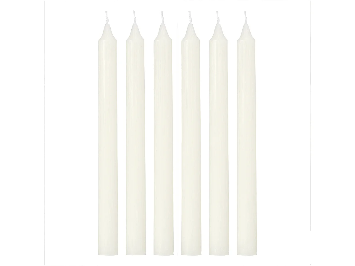 Bougies pour Chandelier Rustic - Blanc