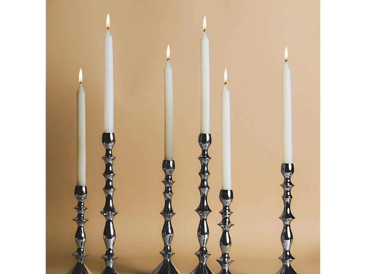 Bougies pour Chandelier Rustic - Blanc