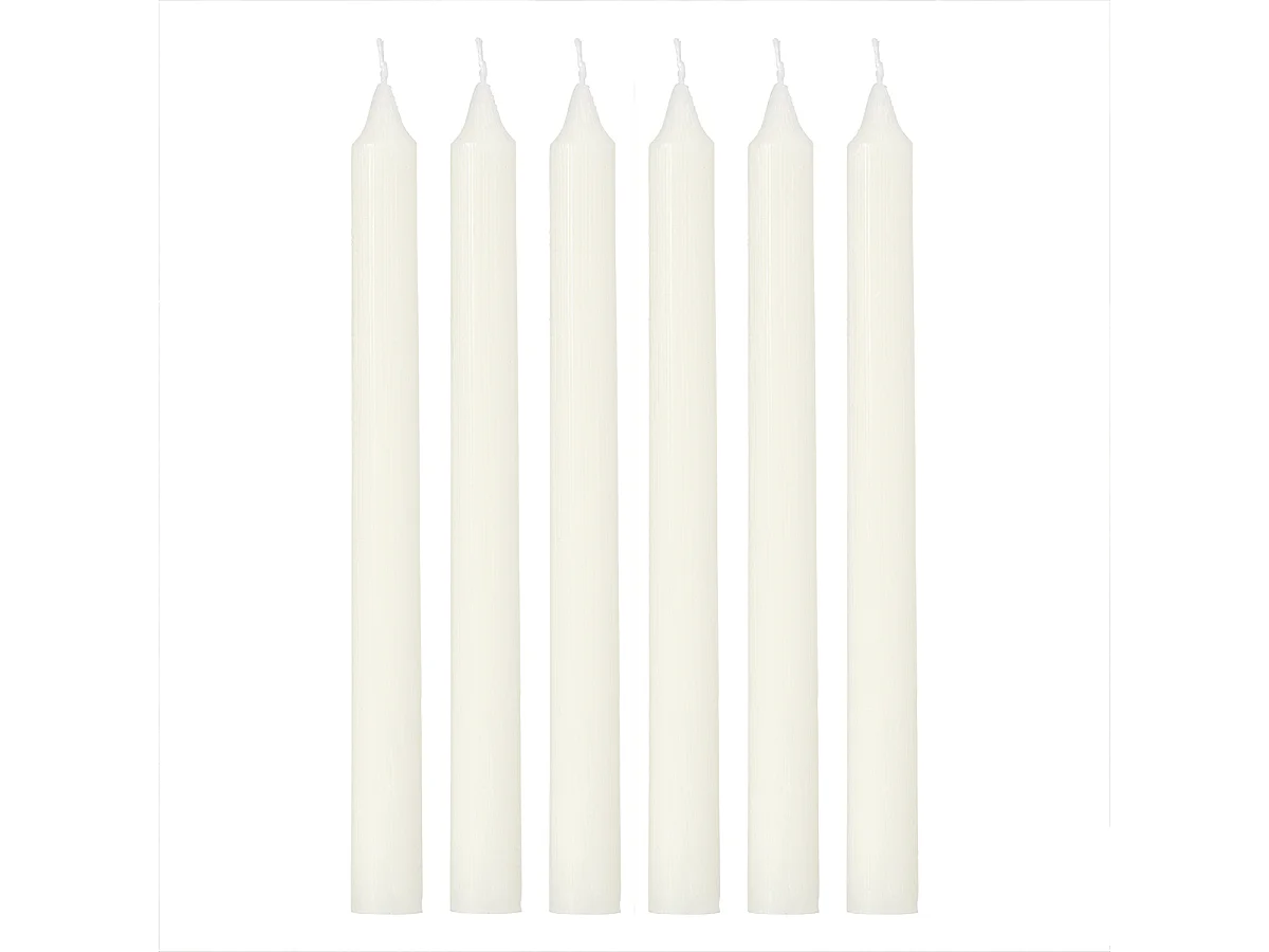 Bougies pour Chandelier Rustic - Blanc