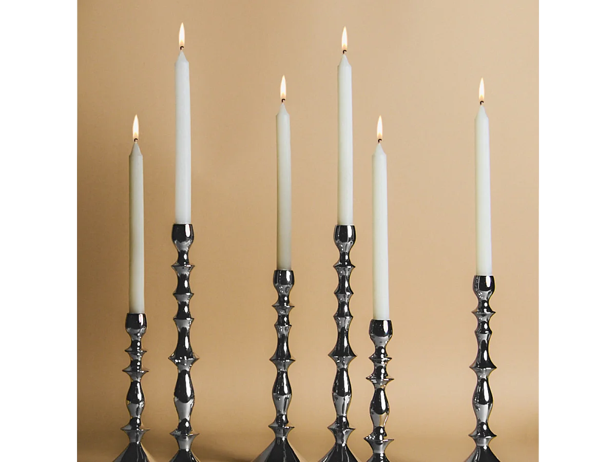 Bougies pour Chandelier Rustic - Blanc