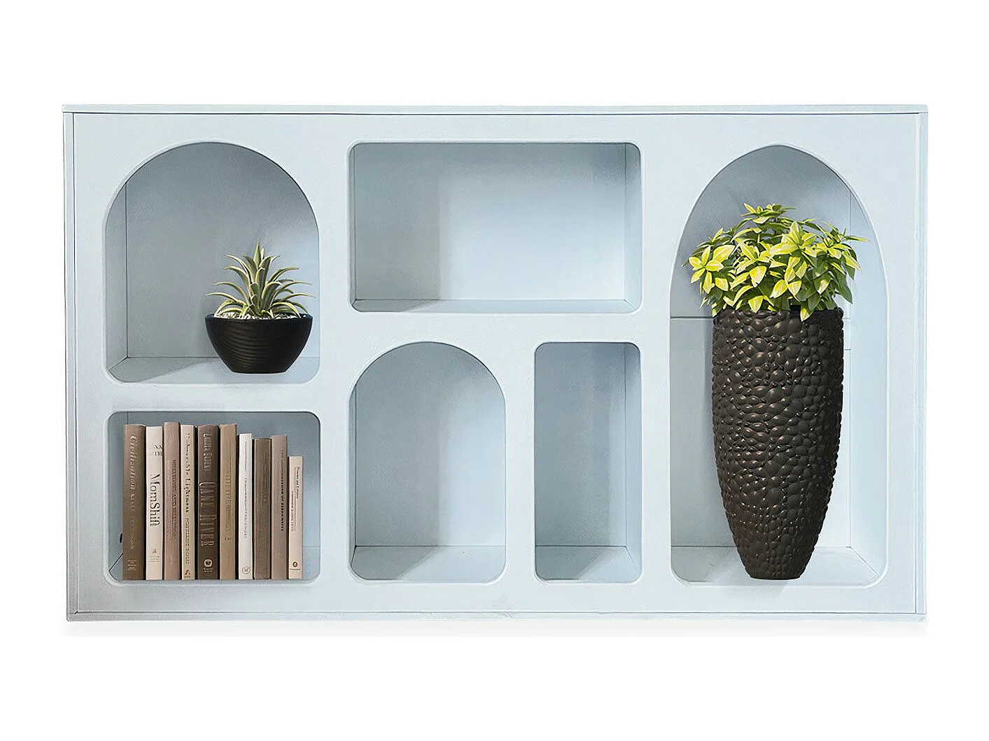 Buffet Firmine L120cm design arches style troglodyte Blanc