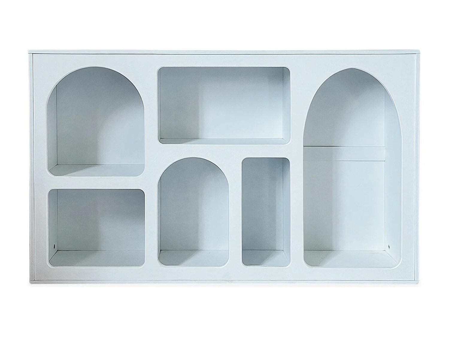 Buffet Firmine L120cm design arches style troglodyte Blanc