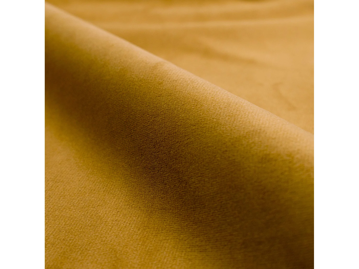 Pack de 4 sillas de terciopelo azul y amarillo - Vinni