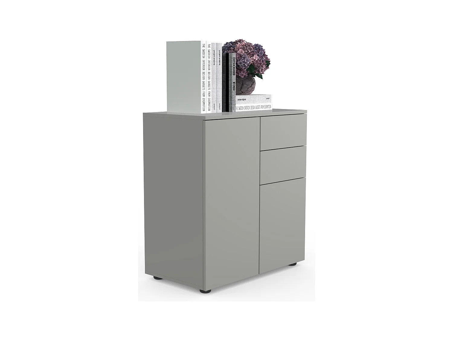 Commode Sideboard Dalosa 4 tiroirs