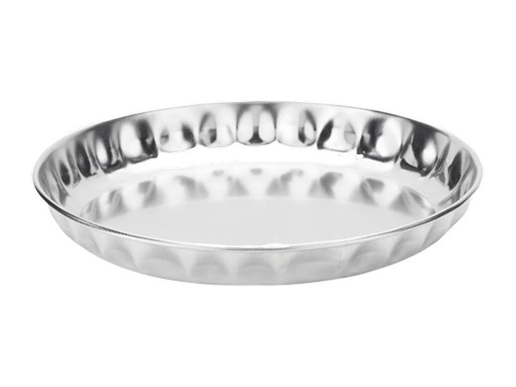 Moule à tarte en inox 28 cm