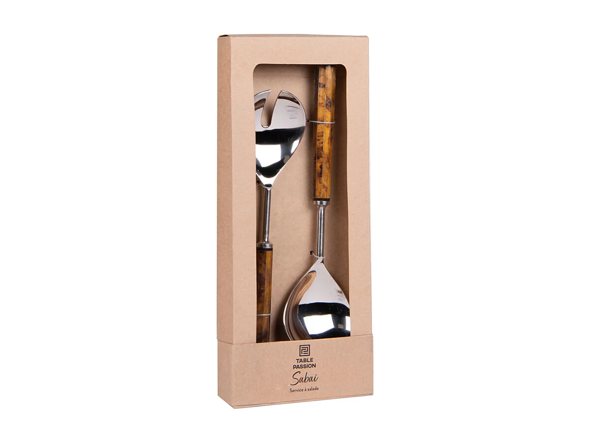 Service à salade 2 pièces Sabaï