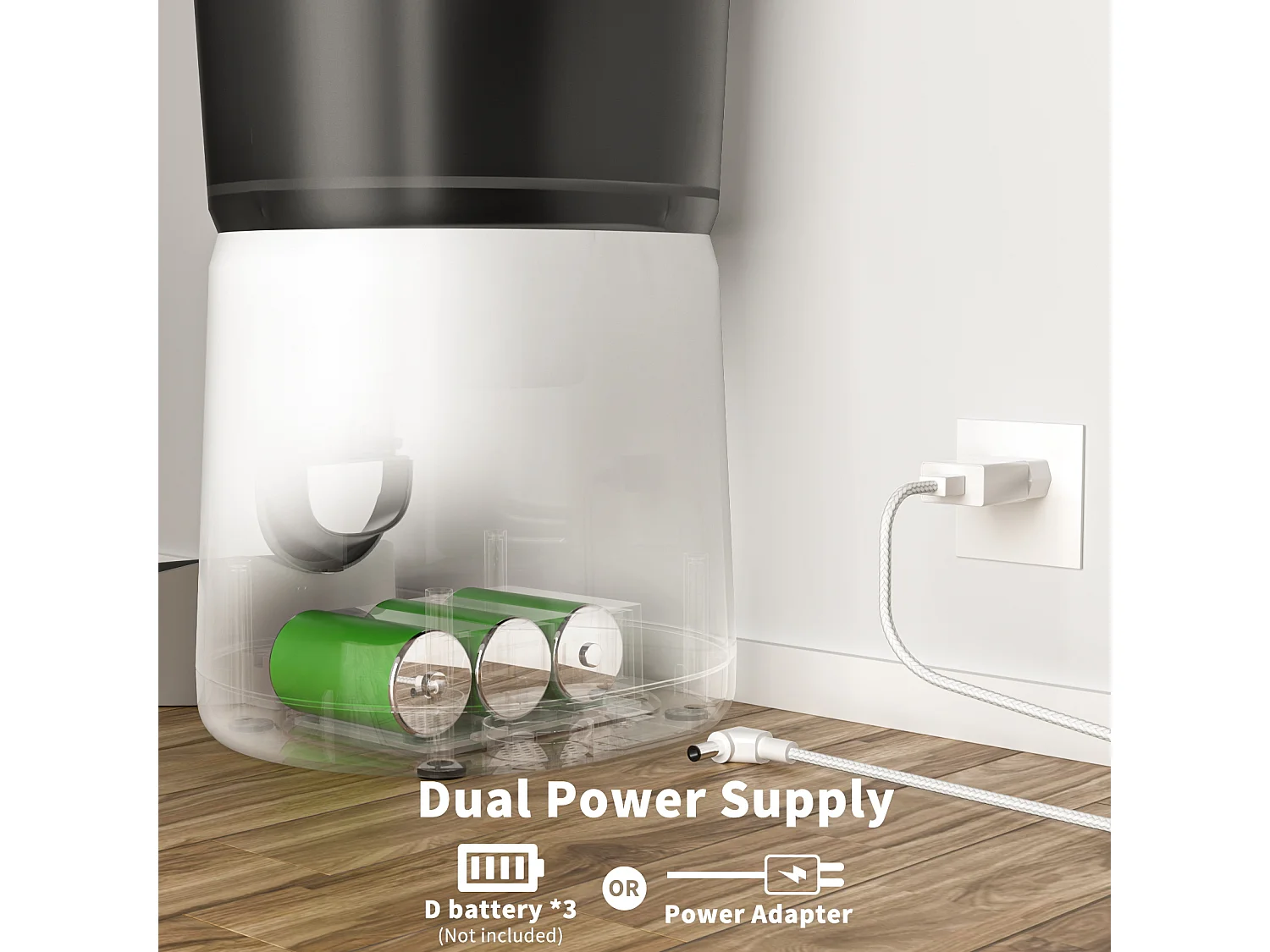 Balimo Paul 4L Automatique pour Chiens Et Chats Bol en Acier Inoxydable pour Animaux Domestiques Distributeur De Nourriture SèChe pour Chats