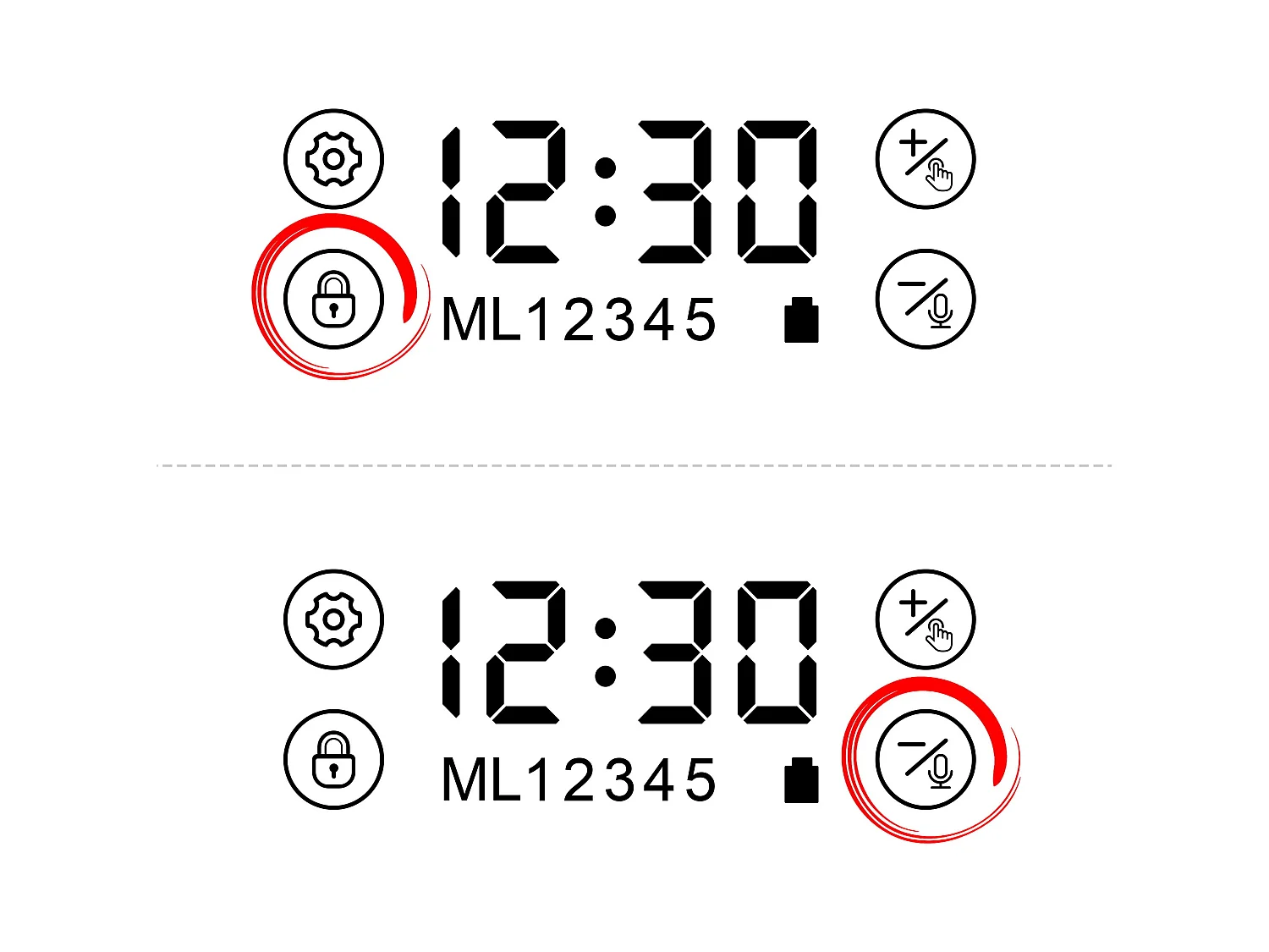 p&k LCD 4L Katzen-/Hundefutterspender, automatischer Futterspender mit Edelstahlnapf, Aufnahmefunktion, 5 Mahlzeiten/Tag, Schwarz