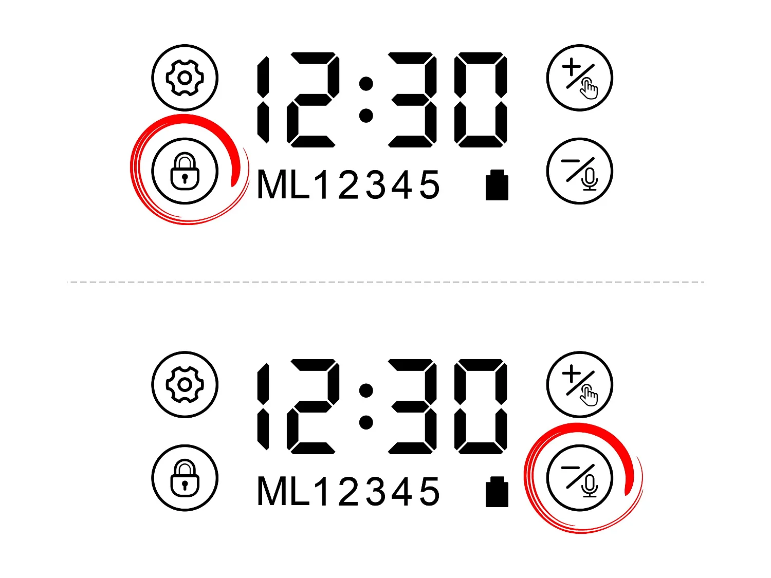 P&k LCD Droogvoer Dispenser 4L Katten/Honden Automatische Voedsel DispenserMet RVS Kom Opnamefunctie 5 Maaltijden/Dag,Zwart