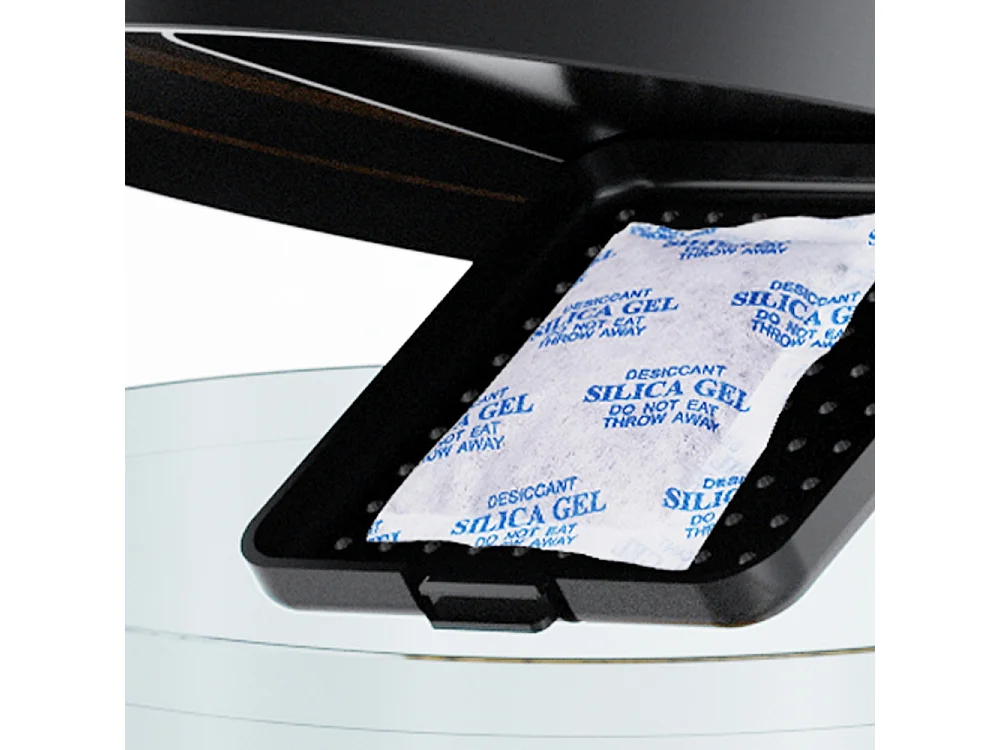 LCD 4L Katzen-/Hundefutterspender, Automatischer Futterspender mit Edelstahlnapf, Aufnahmefunktion, 5 Mahlzeiten pro Tag, Schwarz