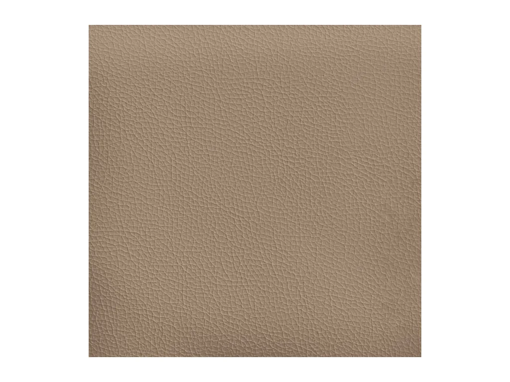 2-tlg. Sofagarnitur mit Kissen Cappuccino-Braun Kunstleder