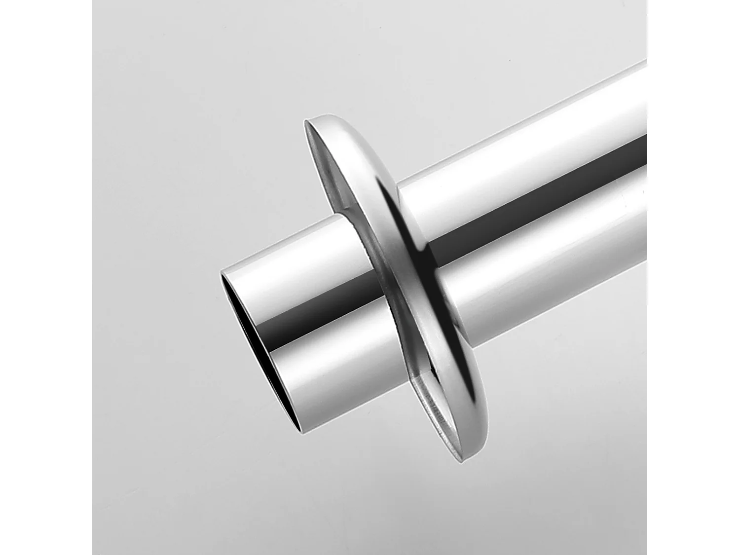 AuraLum Max Universal-Rohr-Waschbeckensiphon, 32 mm Durchmesser, Chrom, Geruchsneutralisierender Abflusssiphon für Küche und Bad, EU-Modell