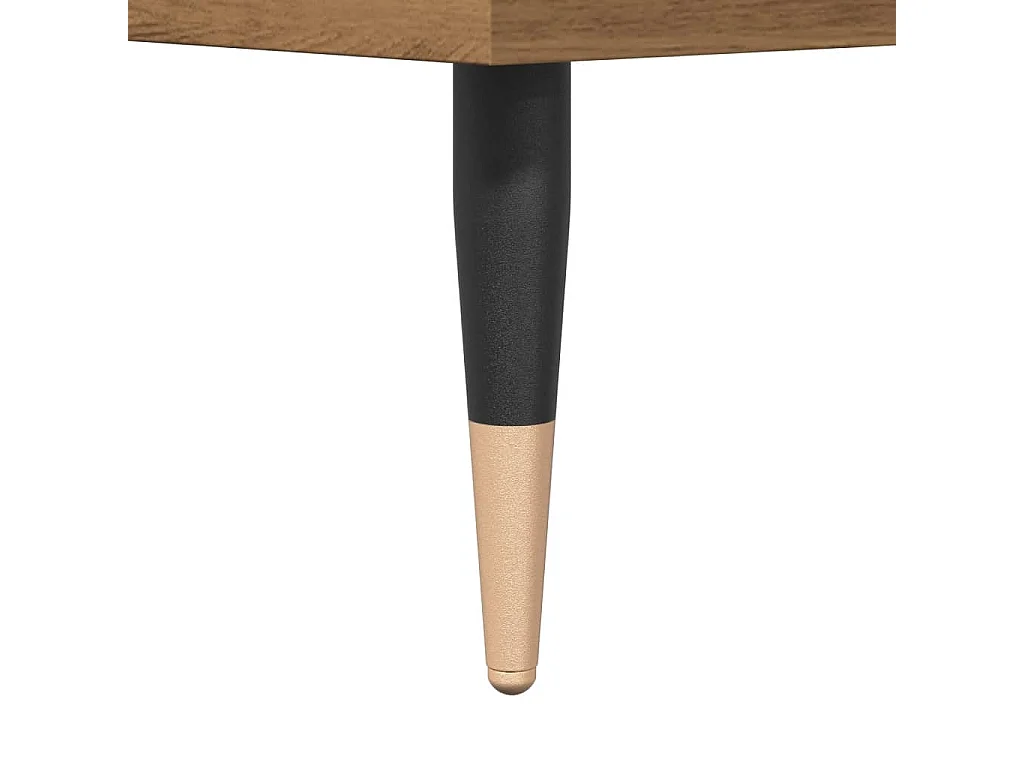 Aparador alto madera ingeniería roble artisian 60x36x110 cm