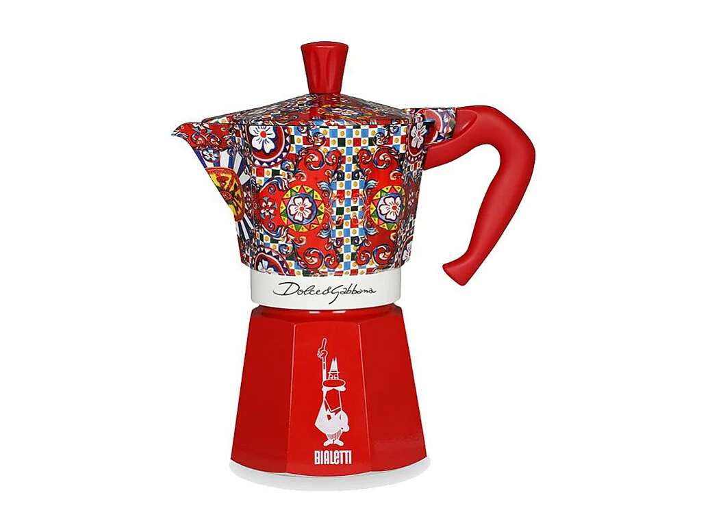 Cafetière Moka Express Dolce Gabbana 6 tasses