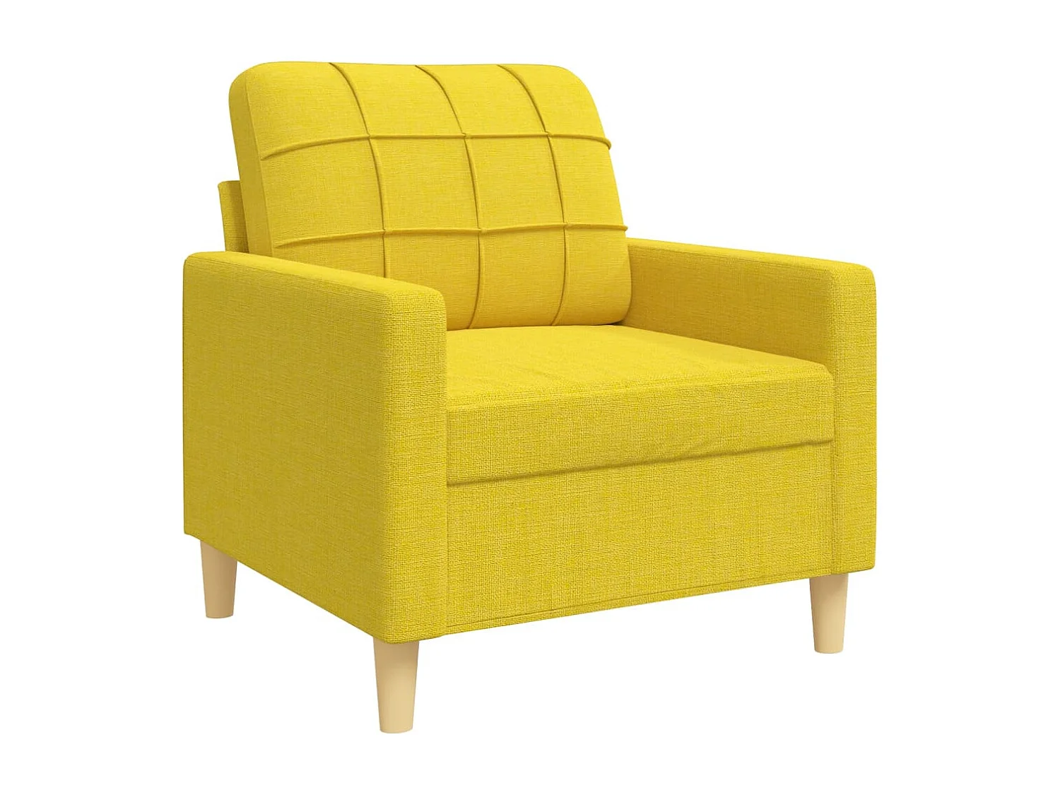 Ensemble de canapés 4 pcs repose-pied et coussins décoratifs