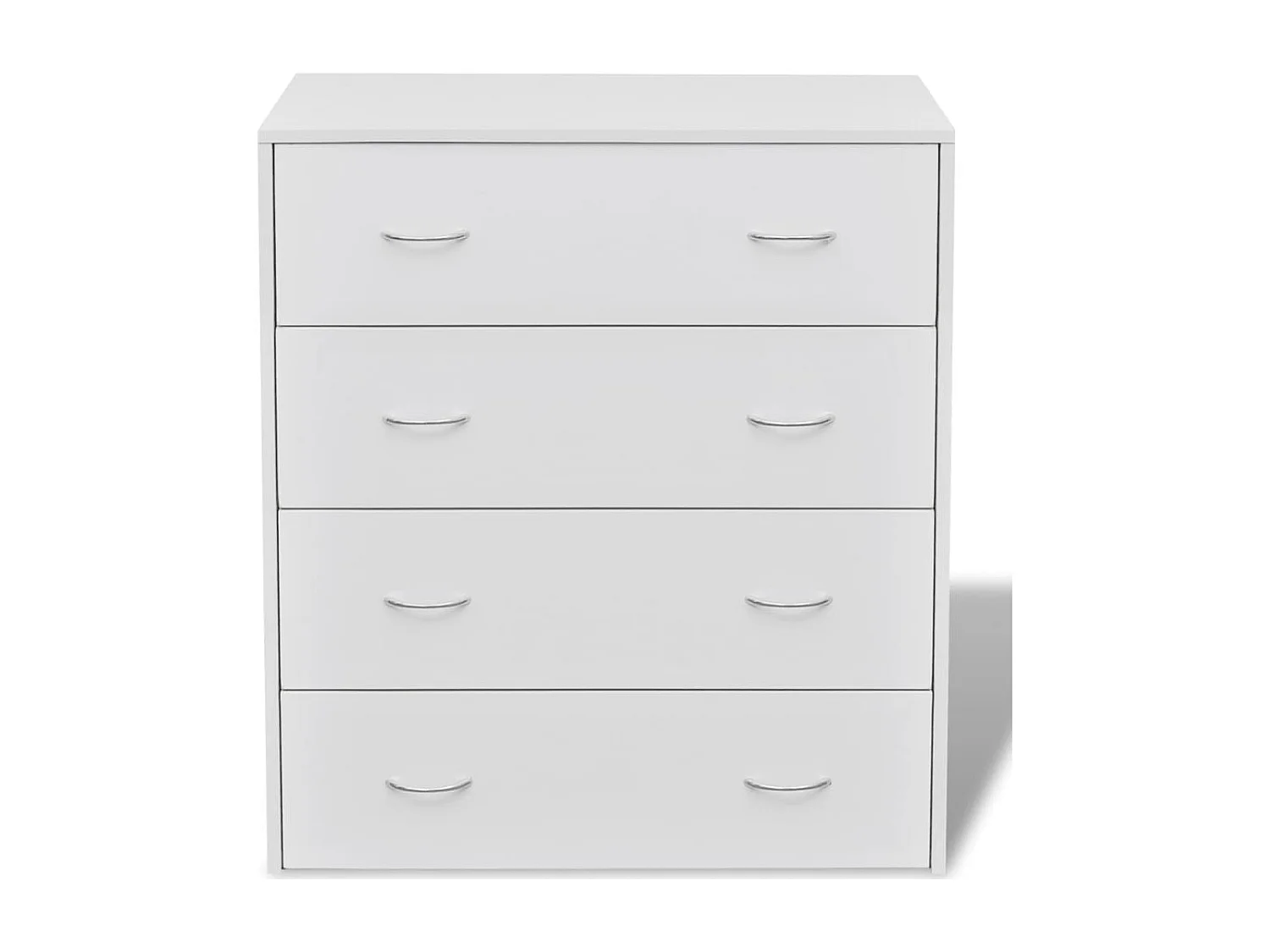 Buffet avec 4 tiroirs 60x30,5x71 cm Blanc