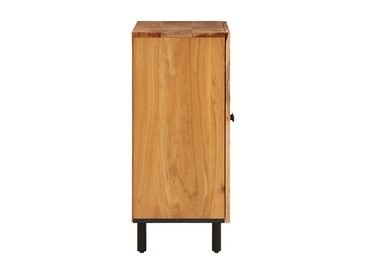 Armoire latérale 60x33x75 cm bois massif d'acacia