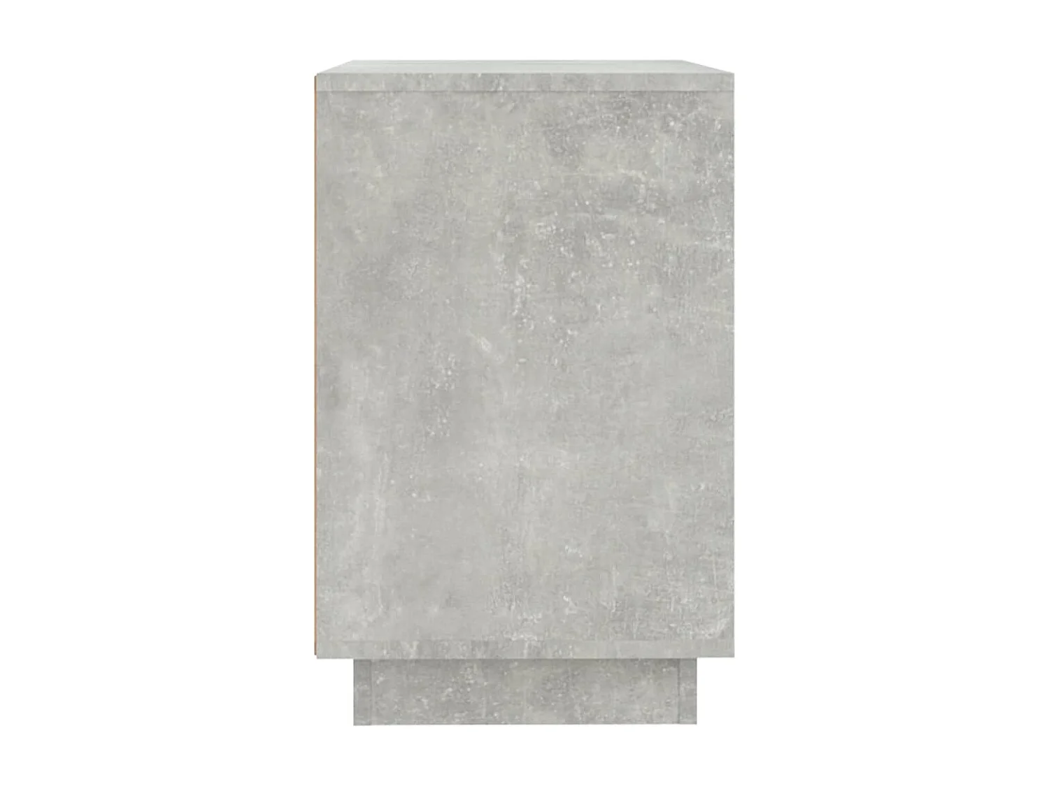 Credenza Grigio Cemento 102x35x55 cm in Legno Multistrato