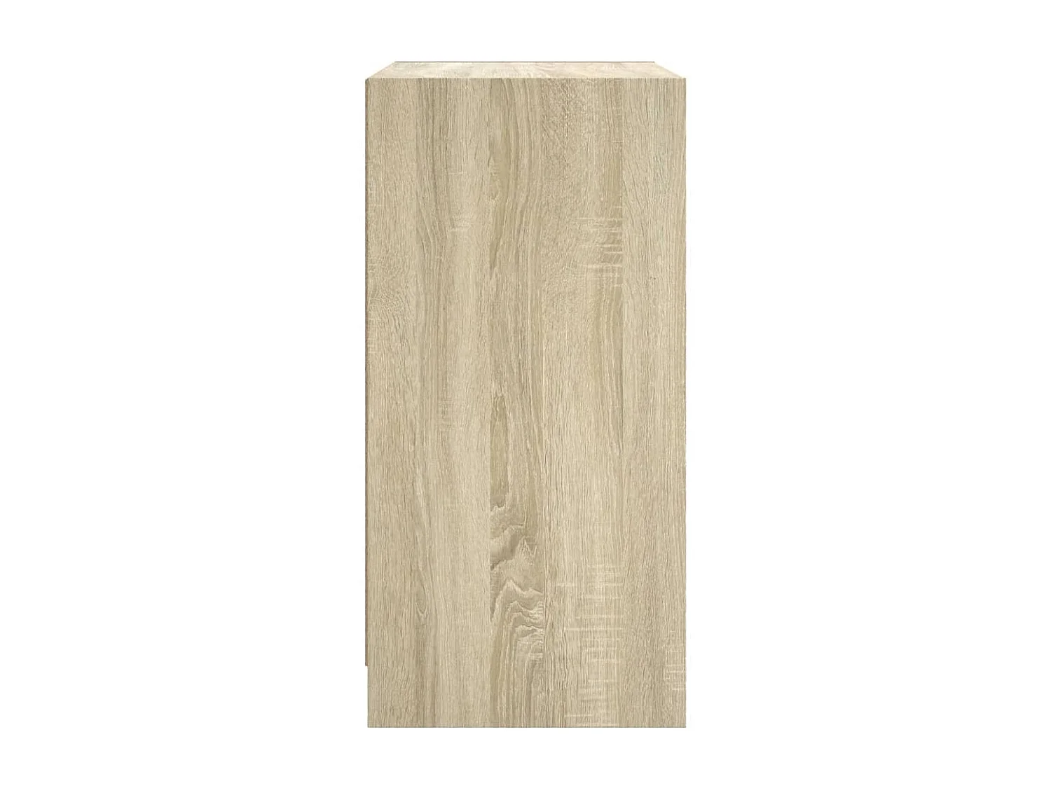Armoire latérale avec portes en verre chêne sonoma 68x37x75,5cm