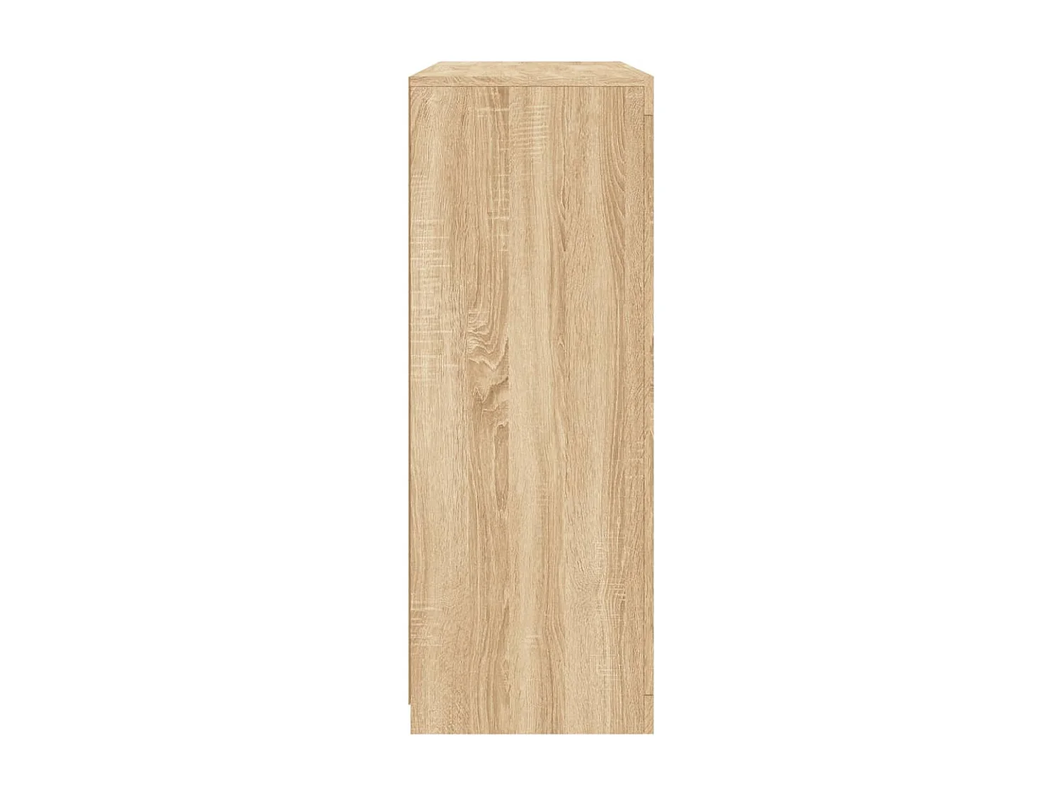 Sideboards mit LED-Leuchten 3 Stk. Sonoma-Eiche Holzwerkstoff