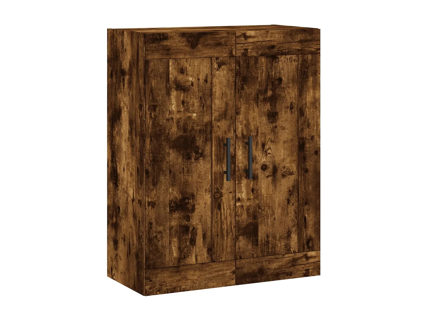 Wandschränke 2 Stk. Räuchereiche Holzwerkstoff