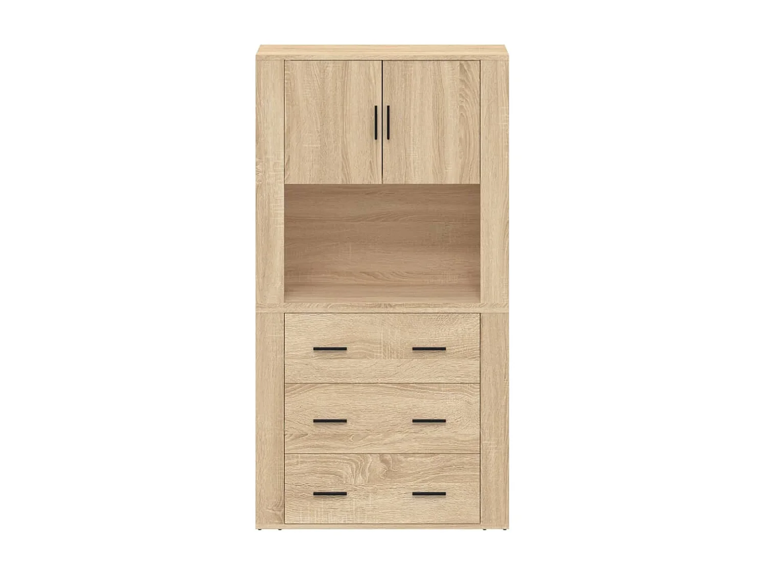 Highboard Sonoma-Eiche Holzwerkstoff
