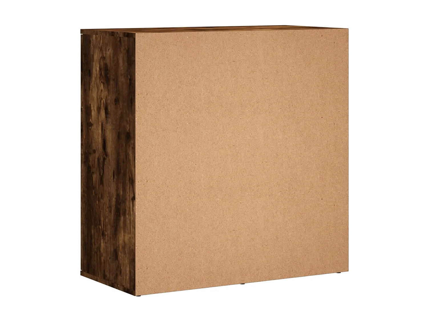 Buffet chêne fumé 79x38x80 cm bois d'ingénierie