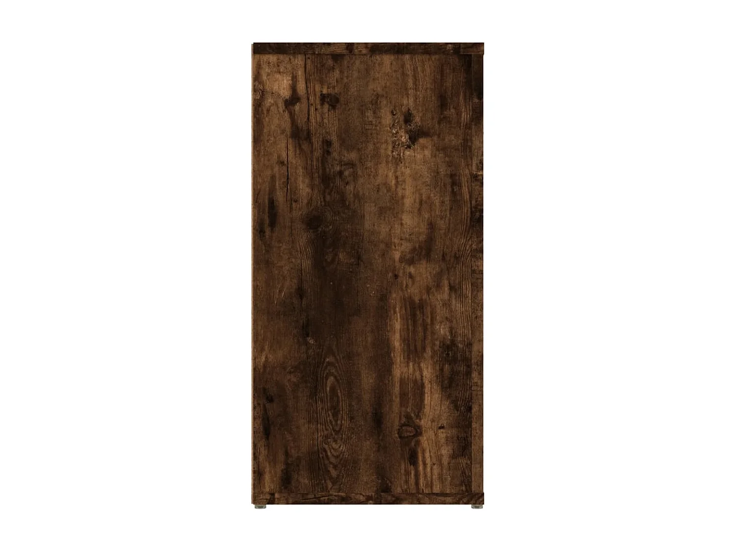 Aparador madera contrachapada roble ahumado 100x30x59,5 cm