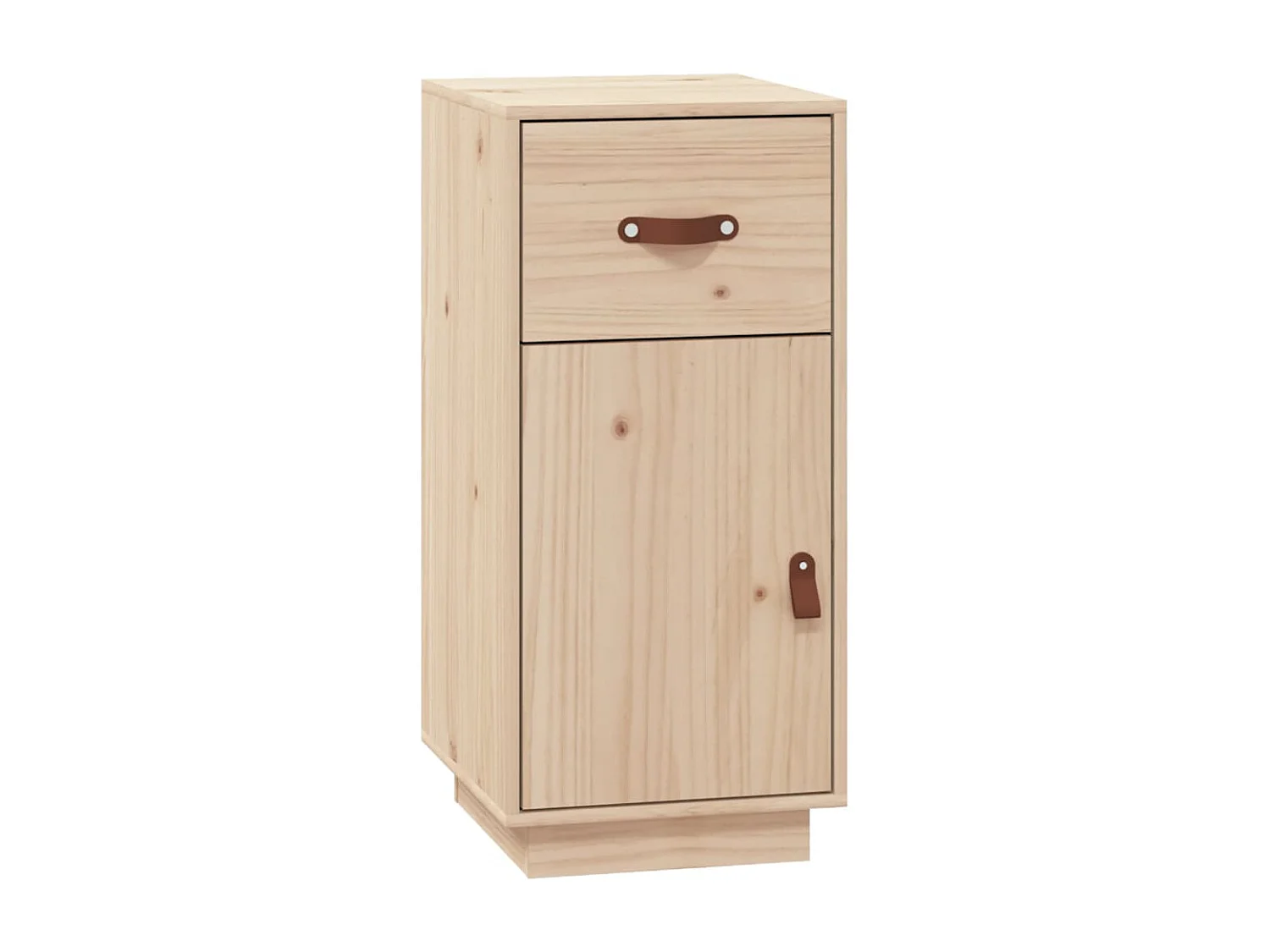 Credenza 34x40x75 cm in Legno Massello di Pino