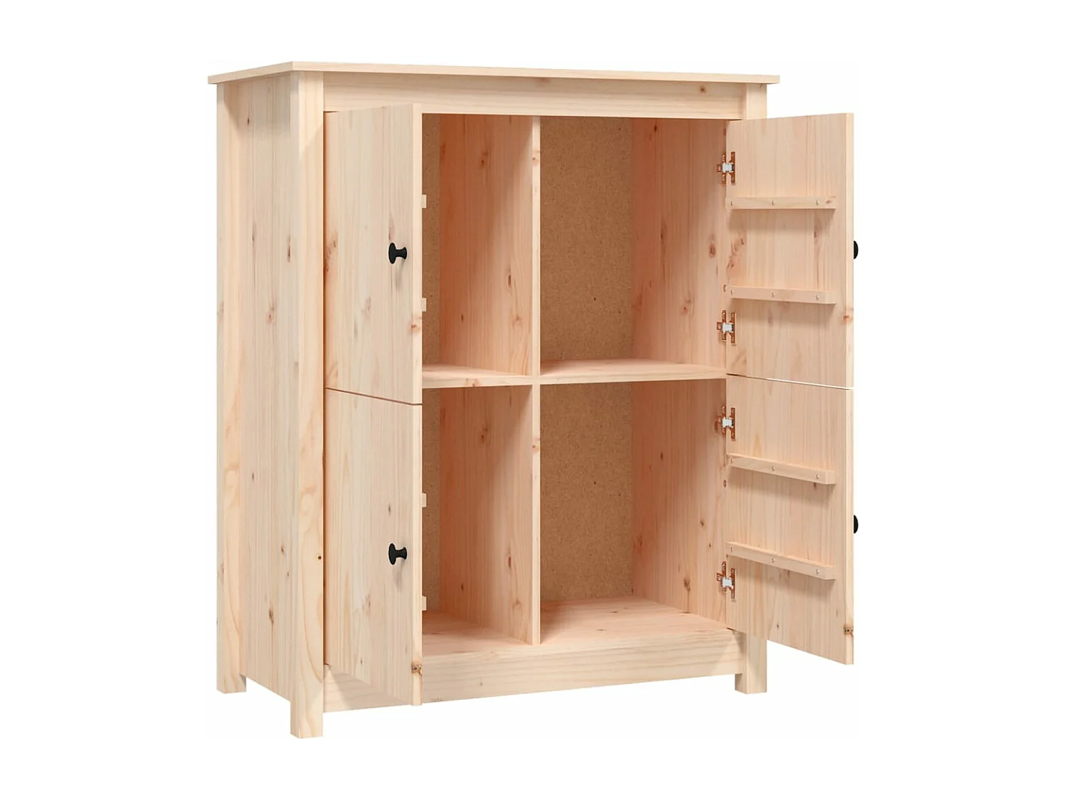 Sideboard 83x41,5x100 cm Massivholz Kiefer